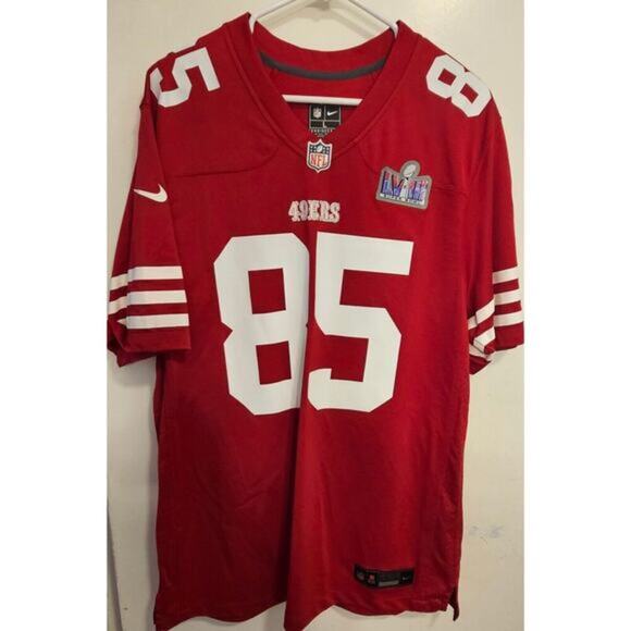 Nike NFL San Francisco 49ers Super Bowl‎ LVIII George Kittle / Large / Pre-owned - Picture 13 of 15
